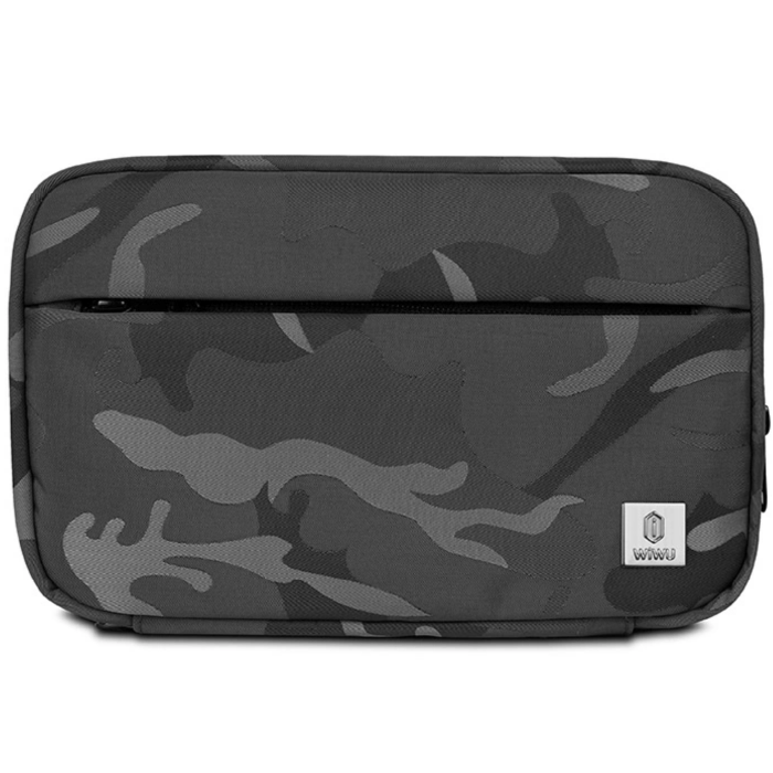 Органайзер для аксессуаров WiWu Camou Travel pouch, Серый