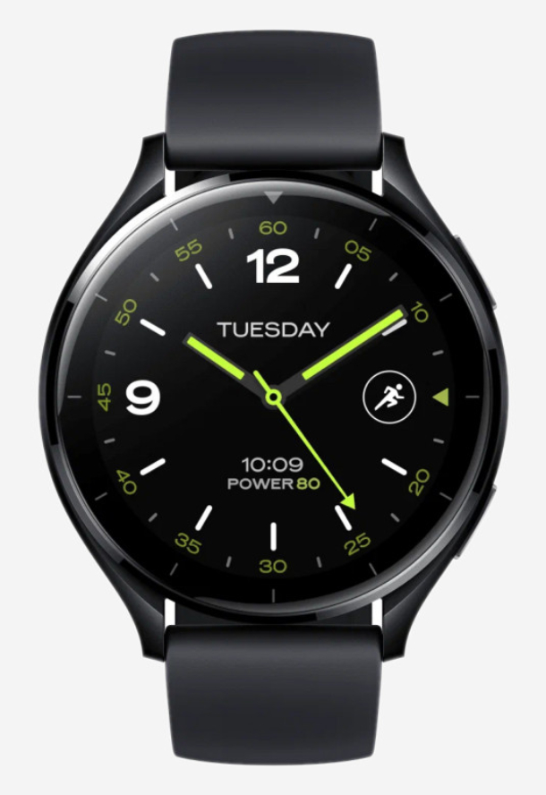 Xiaomi Watch 2, Черный корпус с черным ремешком из TPU