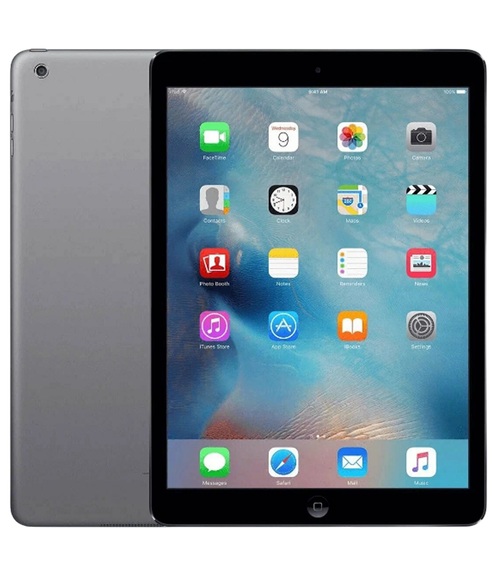 iPad Air 2013 Wi-Fi + Cellular, 16Гб, При включении выдаёт заставку и не загружается в систему, Серый космос - Б/У