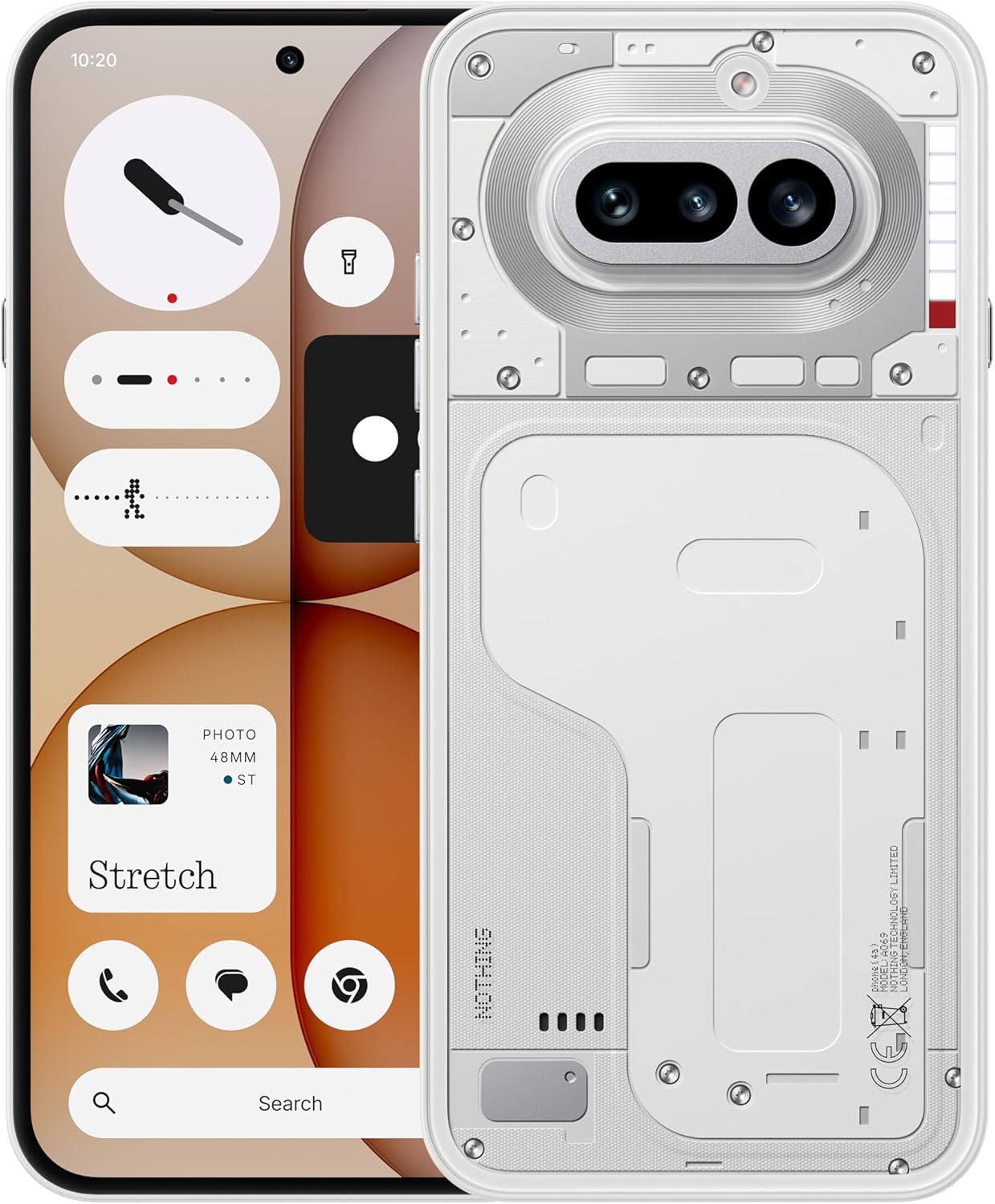Смартфон Nothing Phone (4a) 8/128Гб, Белый