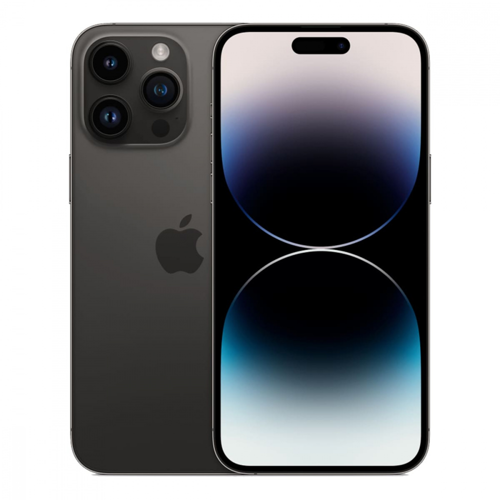 iPhone 14 Pro Max 512Гб (1 sim + eSIM / 76%) Черный космос - Б/У ★★★☆☆