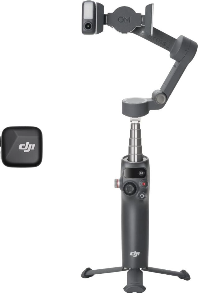Электронный стабилизатор DJI Osmo Mobile 8 Vlog Combo, Серый в 