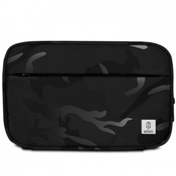 Органайзер для аксессуаров WiWu Camou Travel pouch, Черный