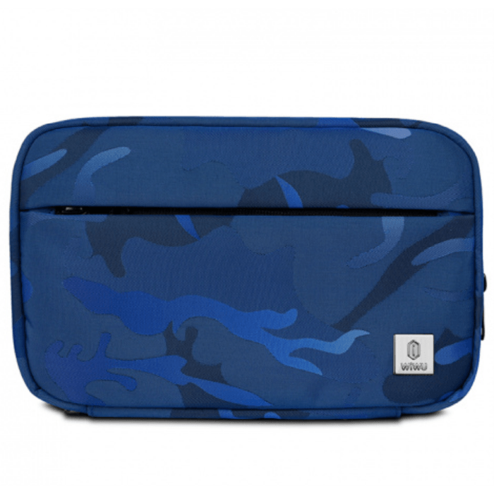 Органайзер для аксессуаров WiWu Camou Travel pouch, Синий
