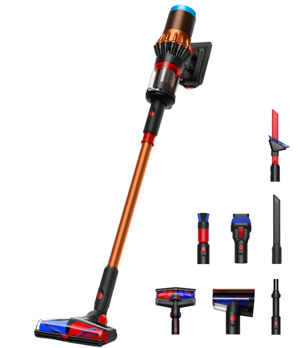 Dyson V16 Piston Animal + Detail Cleaning Kit, Черный