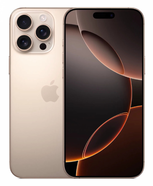 iPhone 16 Pro 256Гб (1 sim + eSIM / 92% / Без коробки) Пустынный титан - Б/У ★★★★☆