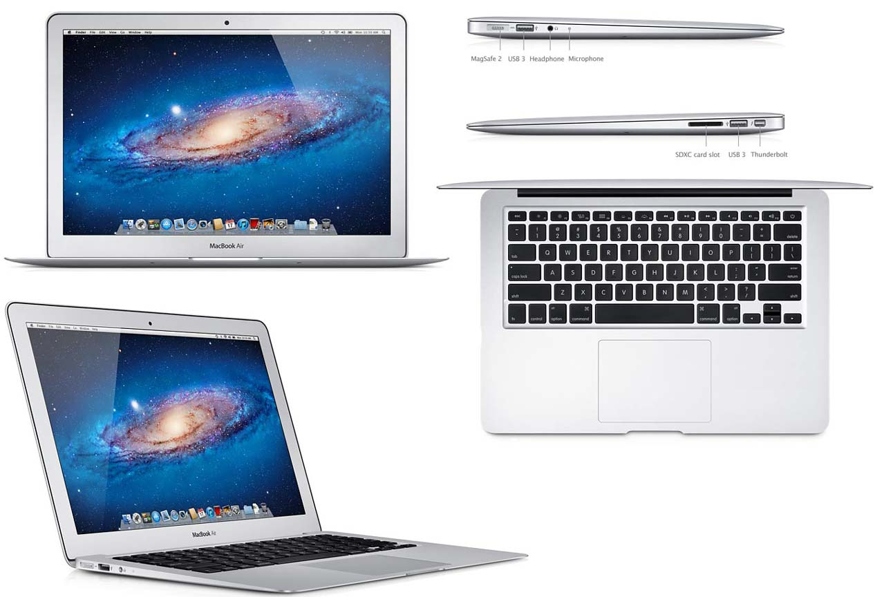 MacBook Air 13" (Mid 2013) MD760 (Core i5 1,3ГГц/4Гб/128Гб SSD) RU - Б/У (421 цикл)