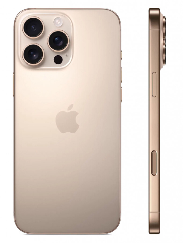 Смартфон Apple iPhone 16 Pro 256Гб (eSIM) Пустынный титан