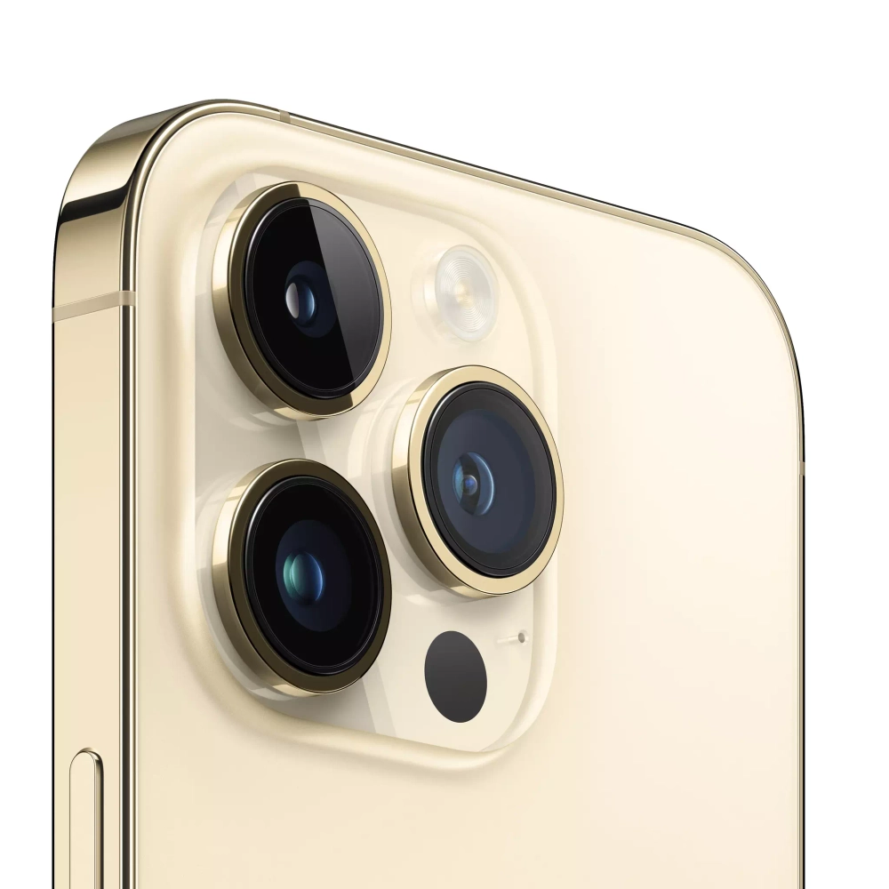 iPhone 14 Pro 128Гб (1 sim + eSIM / 86%) Золотой - Б/У ★★★★☆