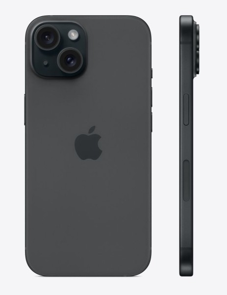Смартфон Apple iPhone 15 128ГБ (1 sim + eSIM) Черный