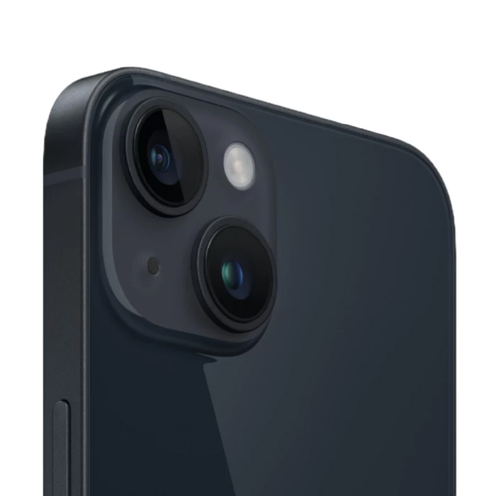 iPhone 14 128Гб (1sim + eSIM / 76%) Темная ночь - Б/У ★★★★☆
