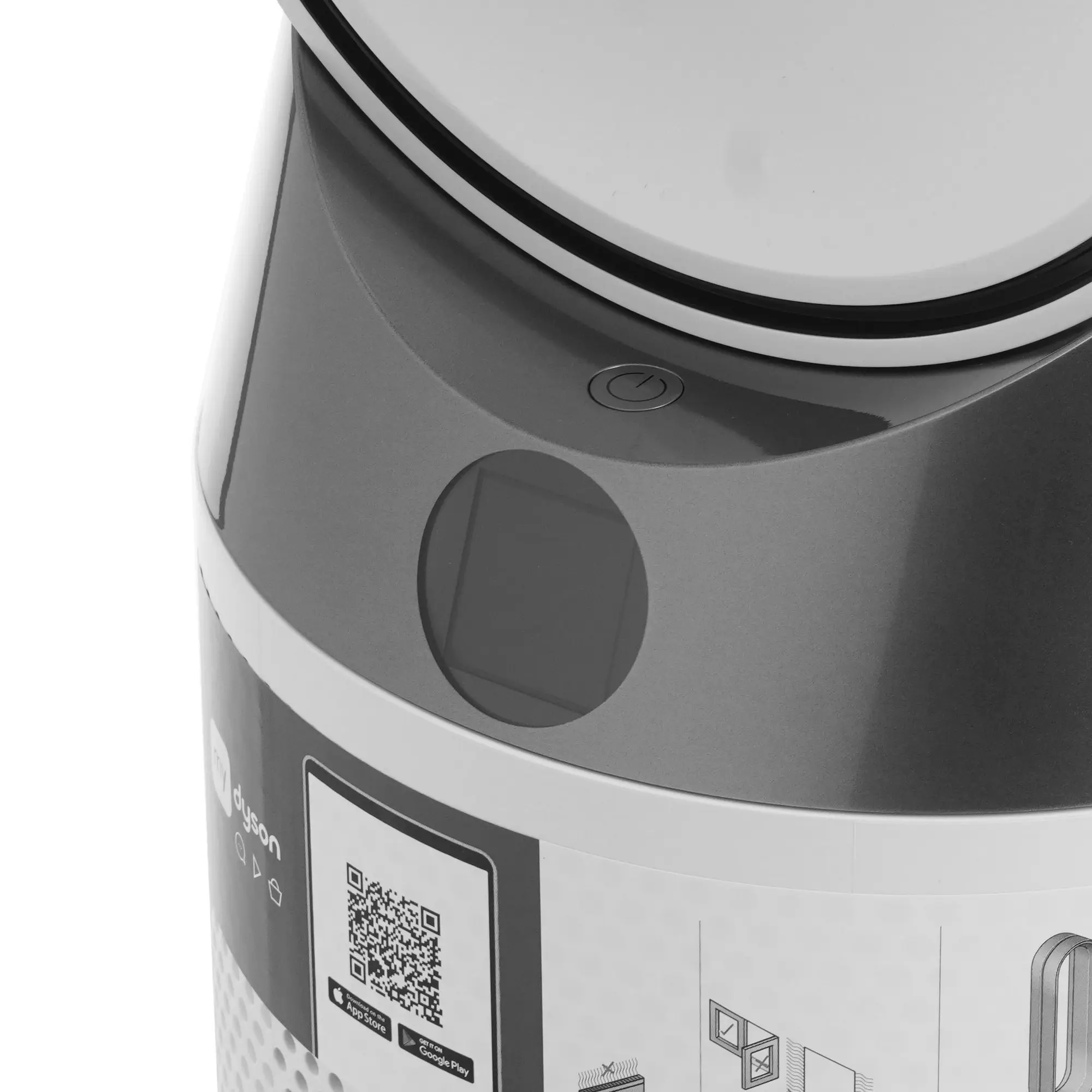 Очиститель воздуха Dyson TP11 Purifier Cool, Серебристо-черный