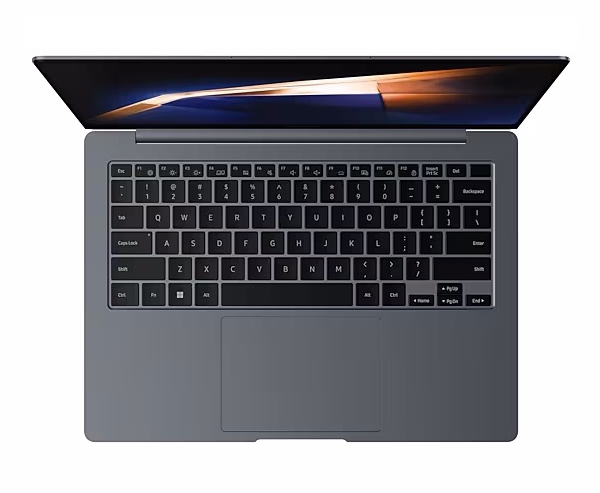 Ноутбук Galaxy Book4 Pro 14" (Intel Core Ultra 5 125H/16GB LPDDR5X/512GB SSD NVMe) NP940XGK-KG1HK Moonstone Gray