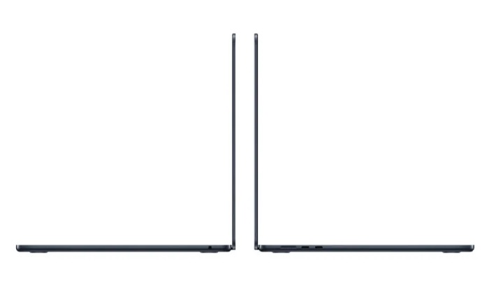 Ноутбук Apple MacBook Air 15" (Early 2024) MRYU3 (8C CPU/10C GPU/M3/8Гб/256Гб SSD), Темная ночь