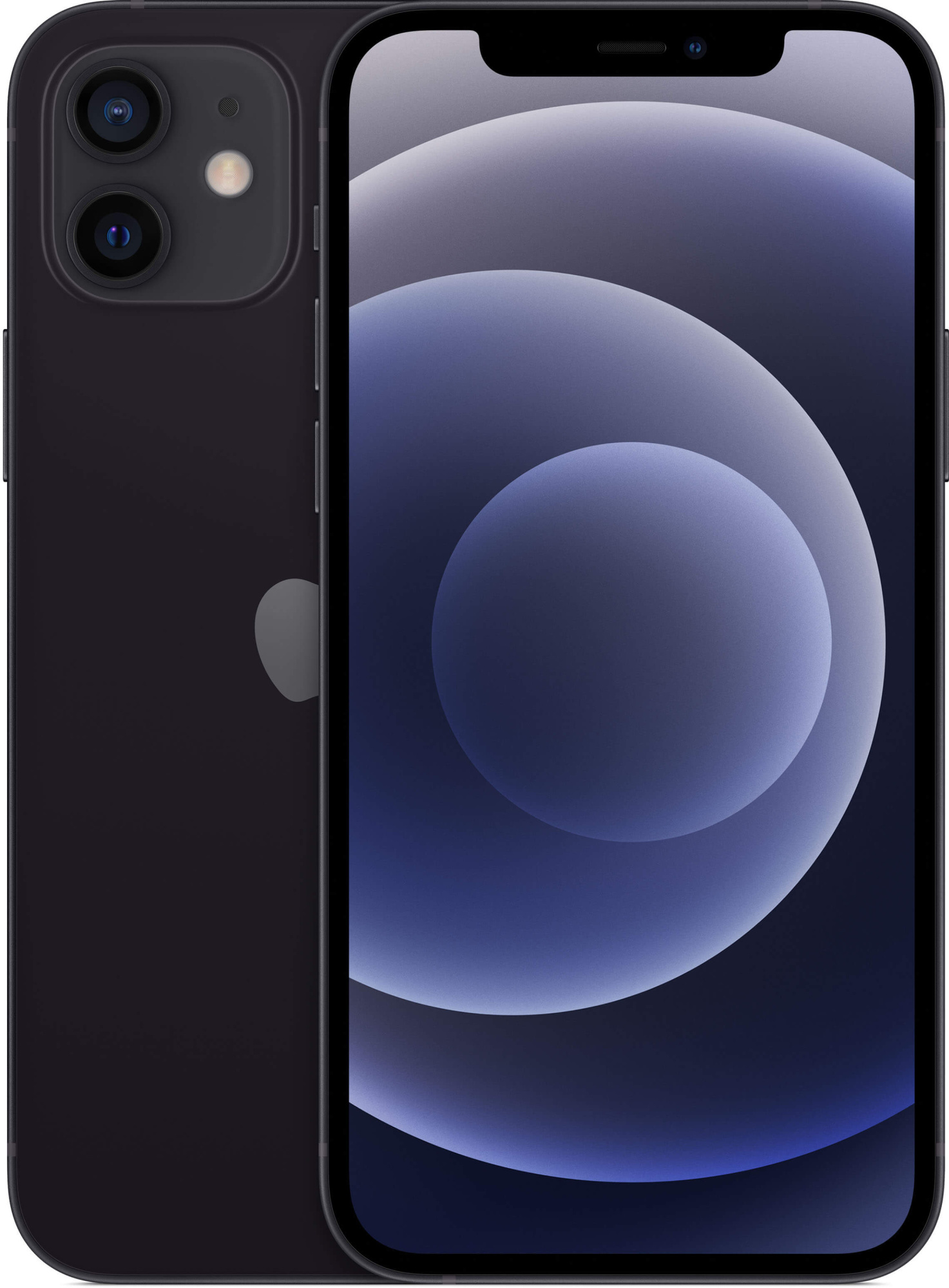 iPhone 12 64Гб (75% / без коробки) Черный - Б/У ★★★★☆